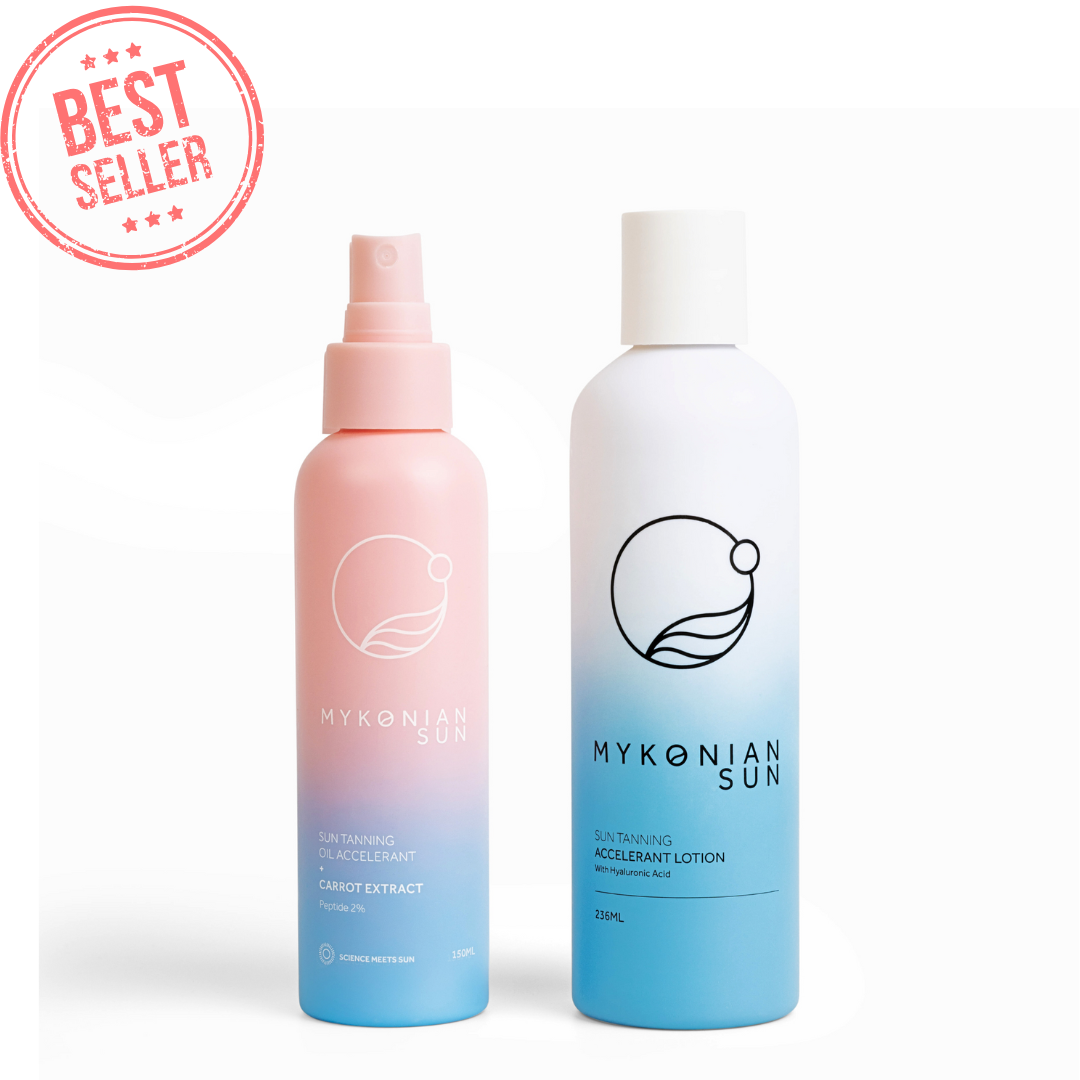 Tanning Power Duo: Lotion + Oil
