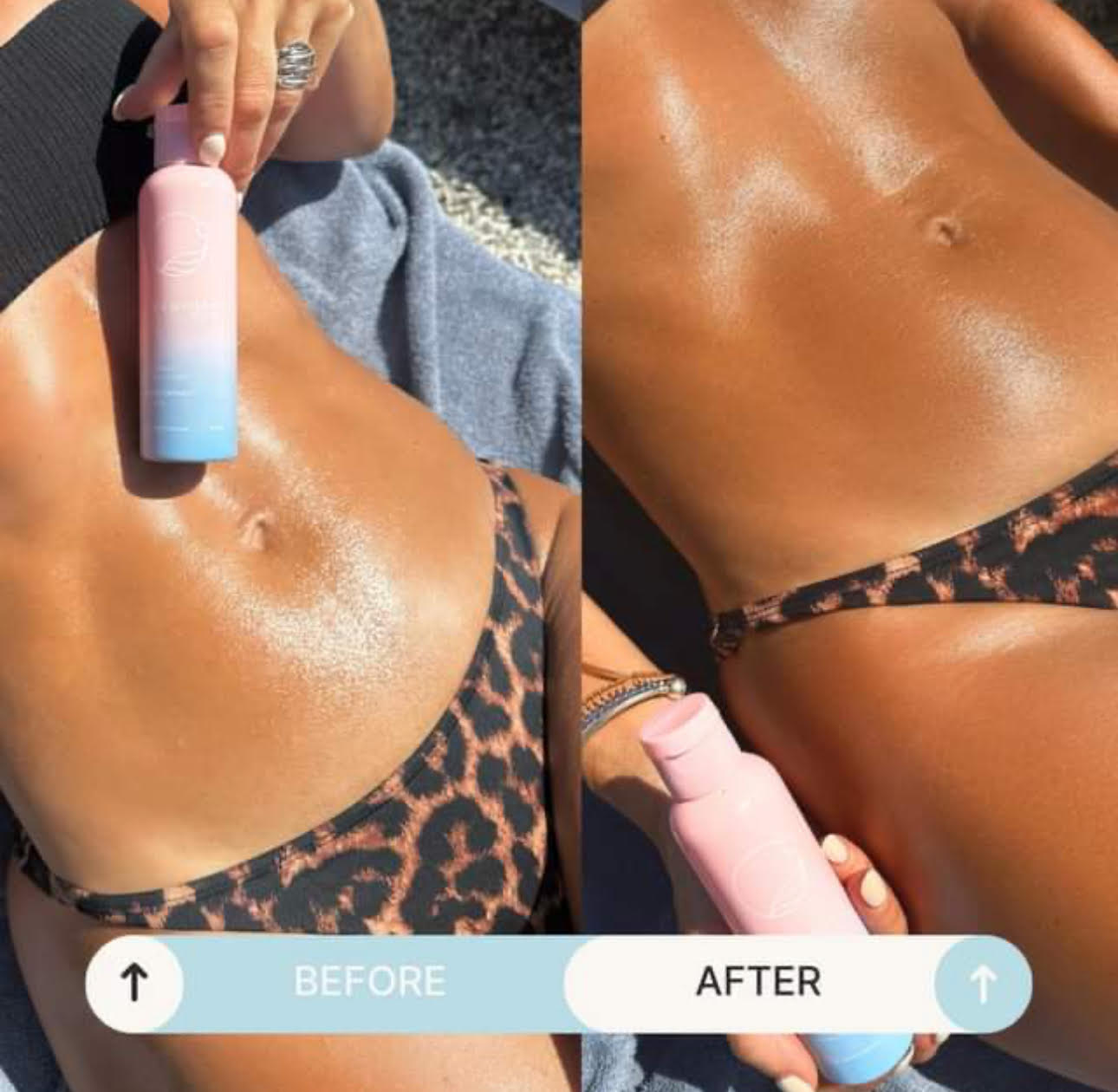 Sun Tanning Oil Booster