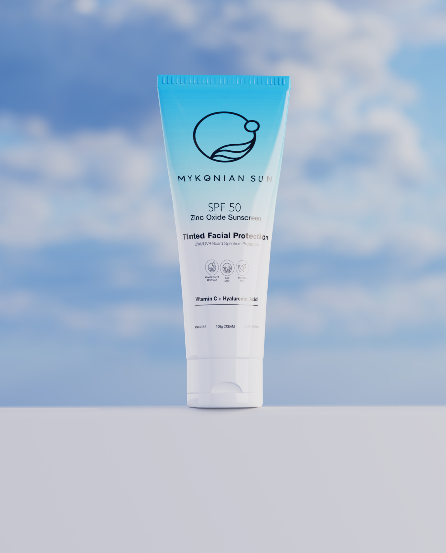 SPF 50 - Zinc Oxide facial Protection Non-Sticky