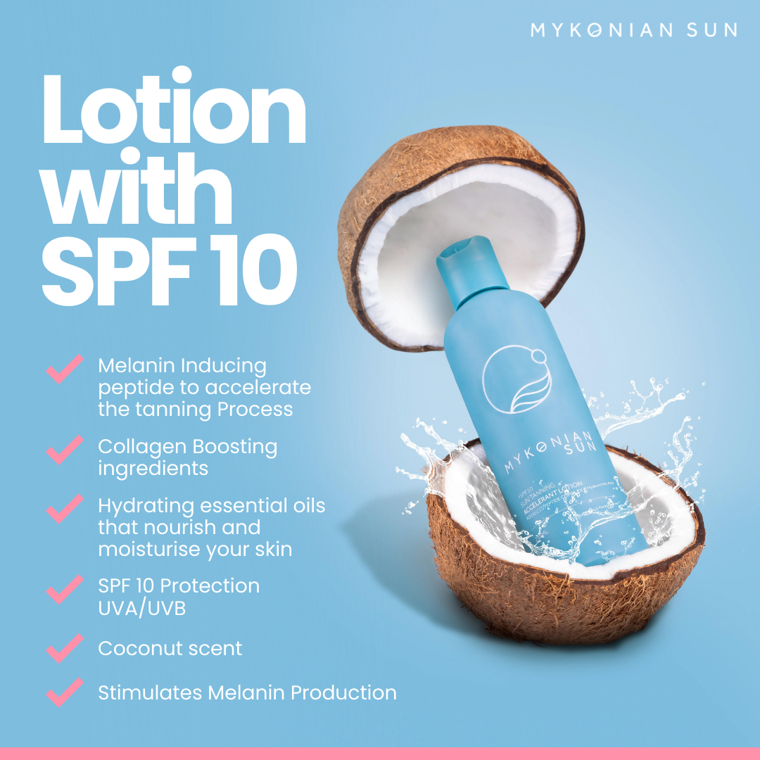 SPF10  Tan Activator Lotion