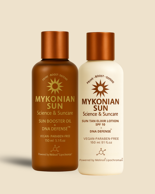 Sun Elixir Lotion + Sun Booster Oil - Prime & Boost DNA Defense™