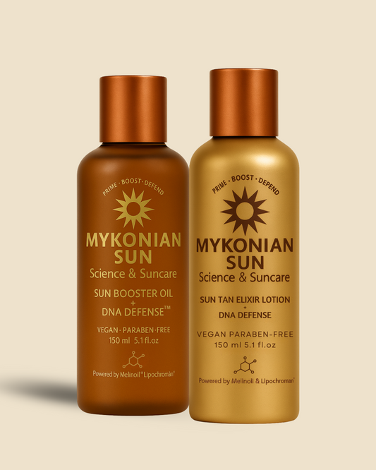 The Boost Duo – Tan Accelerator Lotion + Sun Booster Oil